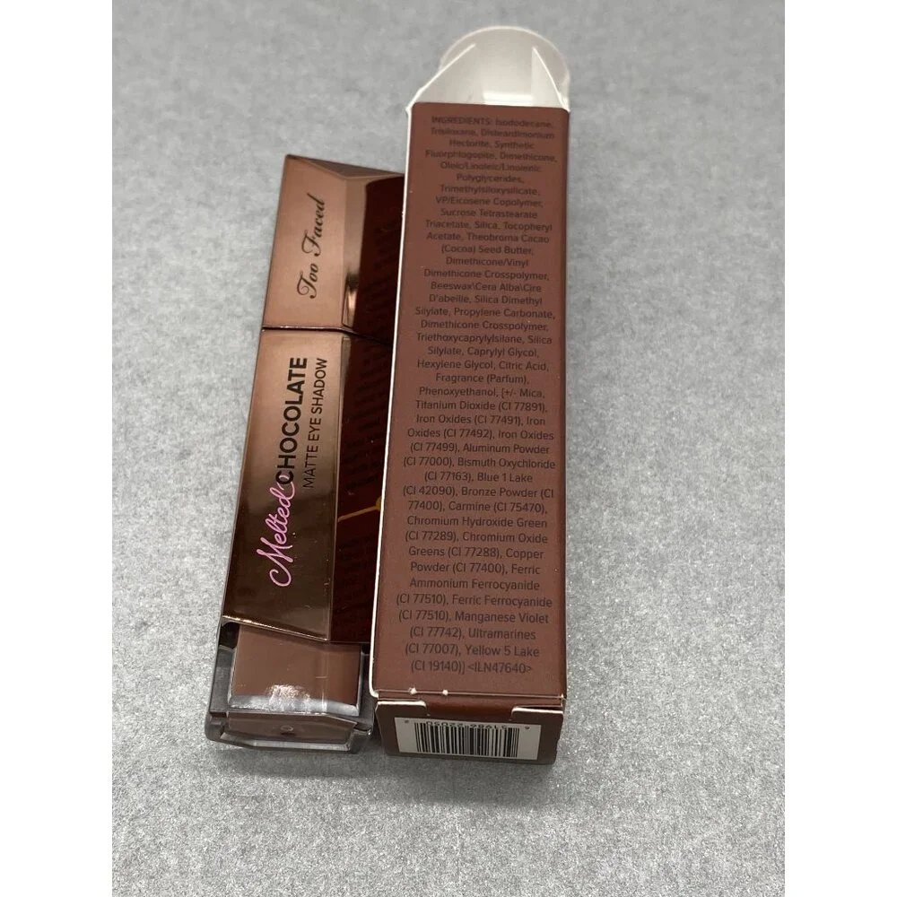 Too Faced Melted Chocolate Matte Eyeshadow - Warm & Fudgy - 0.16 Oz